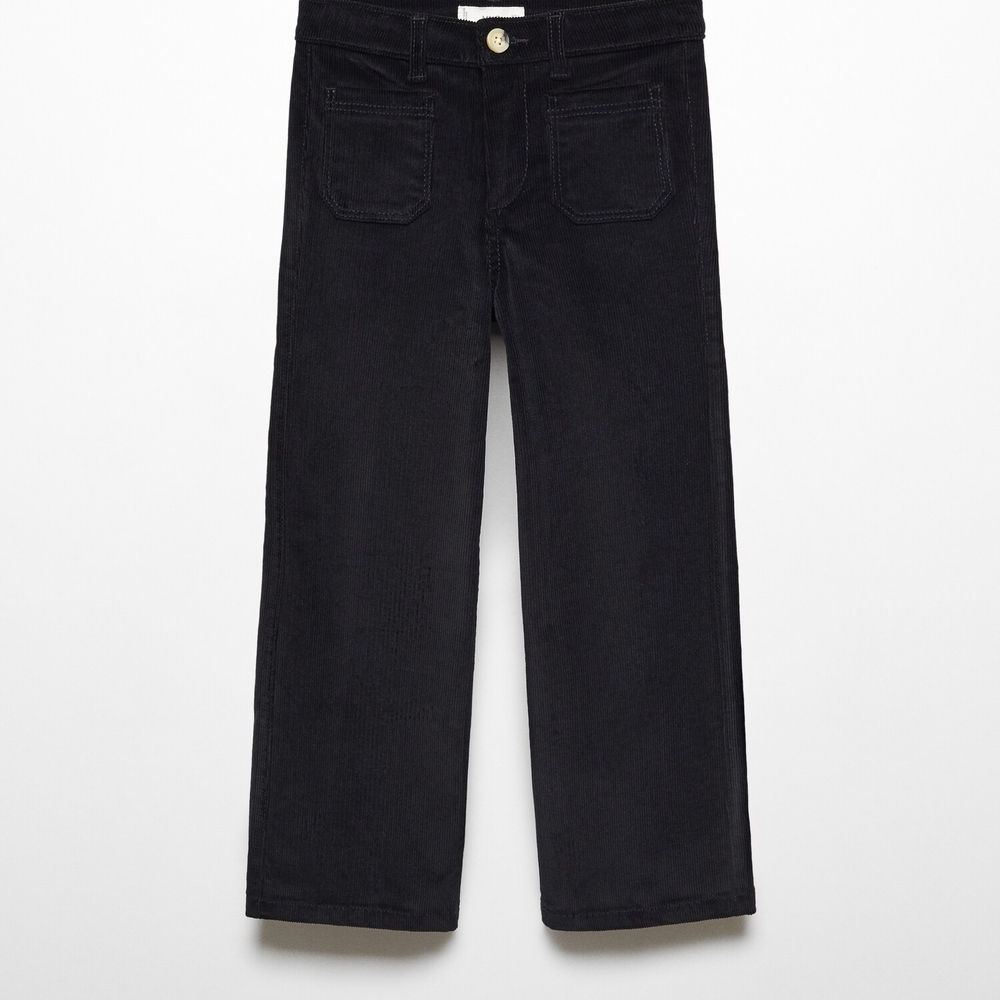 Zara Kids Black Corduroy Pants